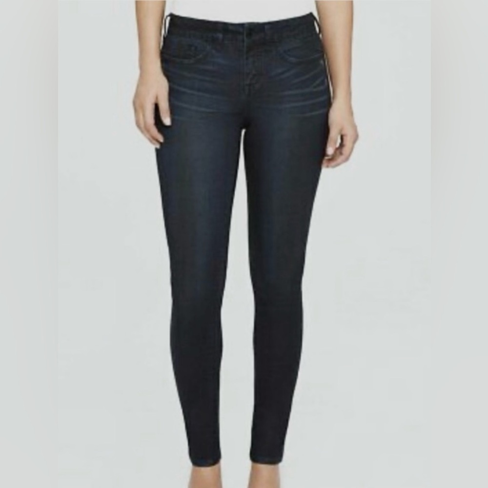 NWT YUMMIE HP Super Skinny Slimming Indigo Denim Jeans Sz 29 $168 Oil Slick